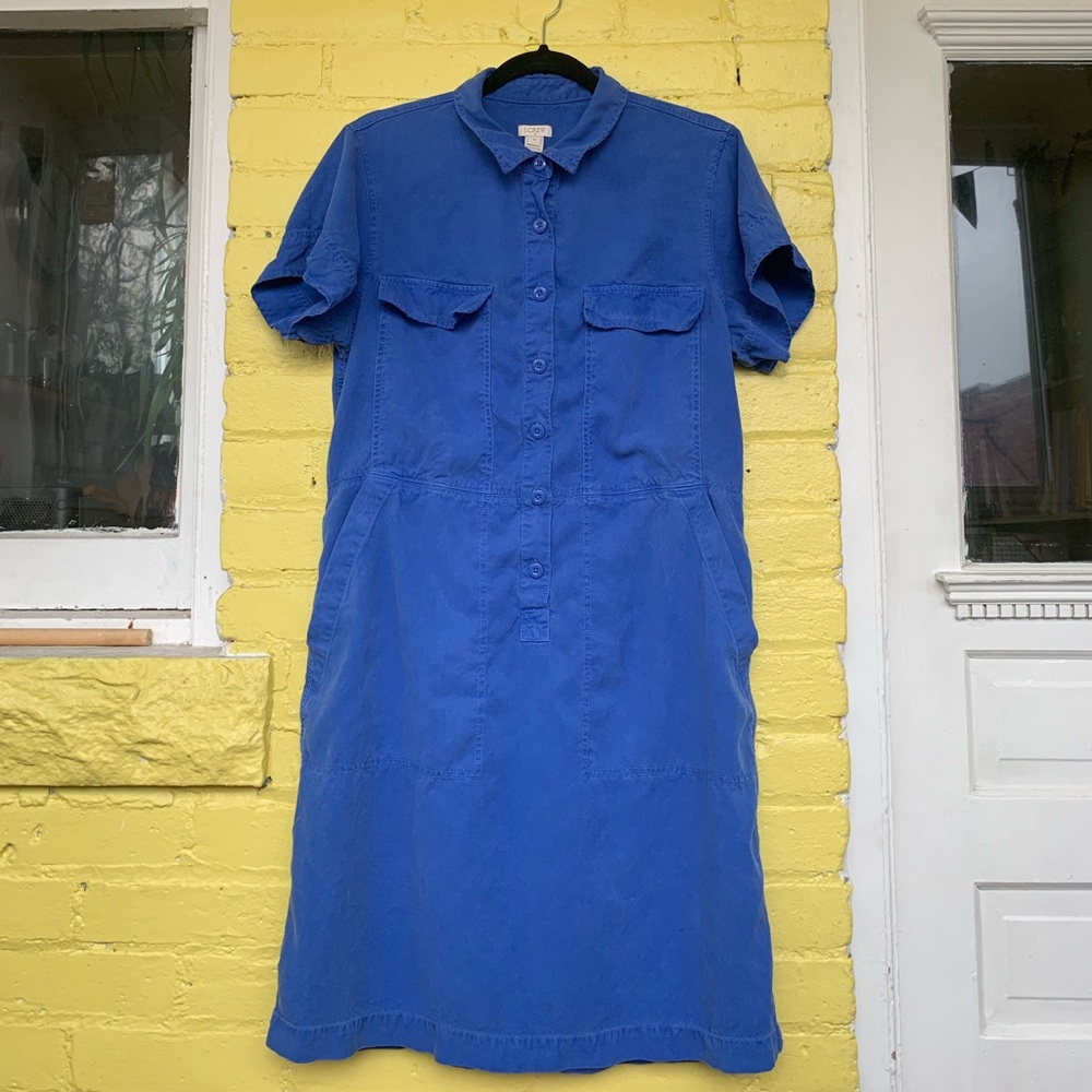 [JCrew] Soft as Silk Lyocell Shirt Dress 🐛